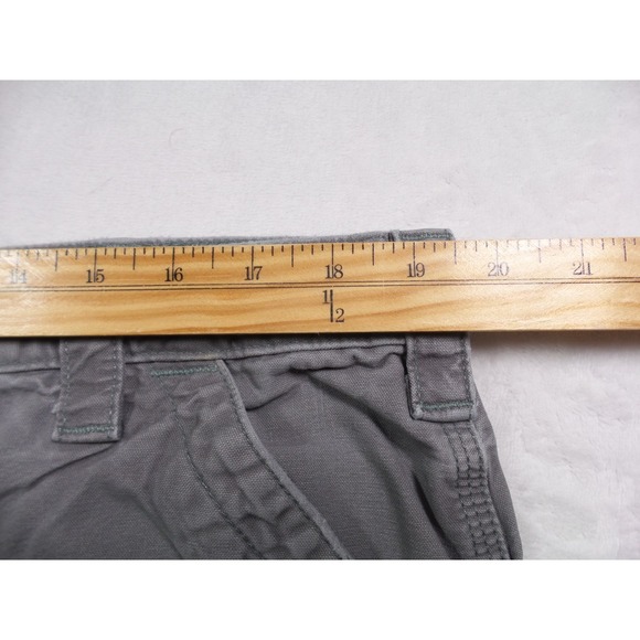 Carhartt Shorts Mens Size 40 Gray Fatigue Cotton Canvas Work Utility Pockets - Picture 9 of 14